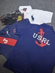 Ralph Lauren Polo Big Pony T-shirts Mix Bundle.