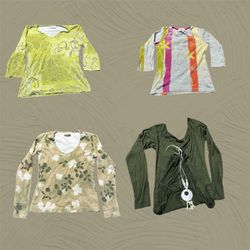 Y2K Long Sleeve Tops