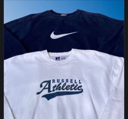 Mix branded sweatshirt Crew neck