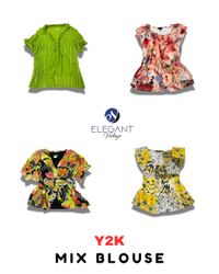 Y2K Mix Bluse - EV1819