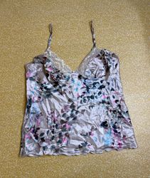 TH351 Y2K Lace Trim Slip Top
