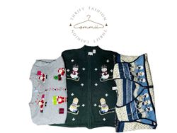 Vintage unique christmas sweaters