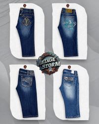 Y2K Denim Capri