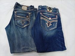 CR10375 Vintage Rock Revival Men’s Jeans Bundle