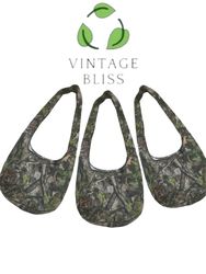Upcycled Carhartt Realtree Camo Shoulder Bags
