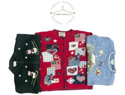 Vintage christmas sweaters core