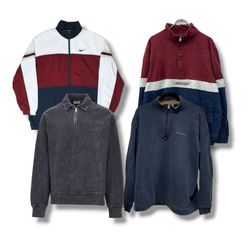 Vintage Mixed Branded 1/4 Zips (143)