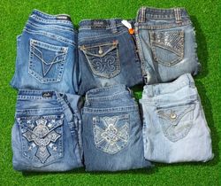 VIGOSS E OUTRAS MARCAS MIX CALÇAS JEANS (B 113)