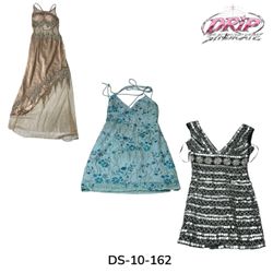 Abiti da festa Y2K con paillettes e perline (DS-10..