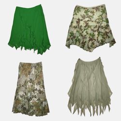 Y2K Forest Fairy Skirts