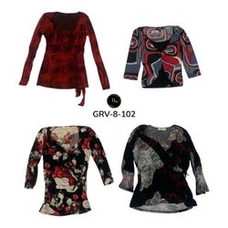 Women’s Relaxed Fit Poly Blouse – Everyday Comfort..