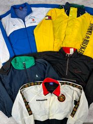 Mixed branded tracks jacket