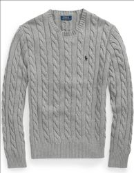 POLO RALPH LAUREN ROUND NECK CABLE KNIT 45PCS
