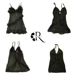 Y2K Gothic Vibes Cami Tops RW-2541