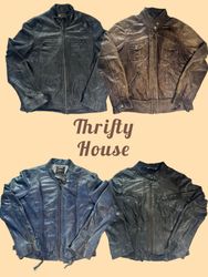 Y2K Leather Streetwear Bundle(TH/642)