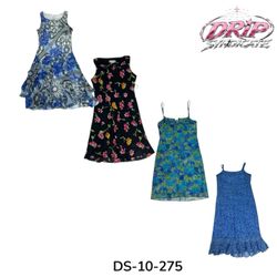 Floral Print Women Dresses (DS-10-275)
