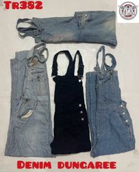 Denim dungaree tr382