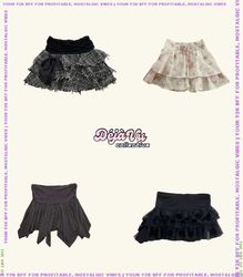 Y2K Grunge Revival Mini Skirts