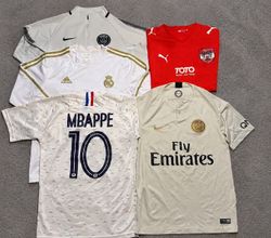 Nike Adidas Football Shirts and jerseys