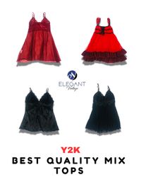 Y2K Best Quality Mix Tops - EV1744