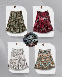Y2K Grunge Poly Skirts