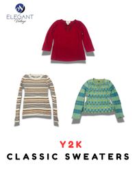 Y2K Classic Sweaters - EV2018