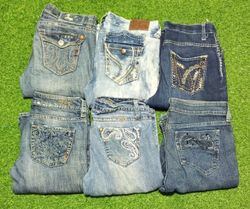 WALLFLOWER AND OTHER MIX BRANDS JEANS (B 64)