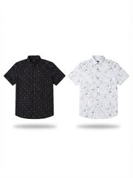 (FV-2317) Branded Checked Button Up Shirts