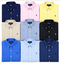 Premium polo Ralph Lauren cotton shirts
