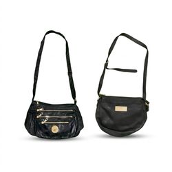 Black Leather Small Handbags Selection
