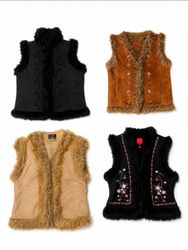 Y2K Embroidered waiskots 11 Pcs