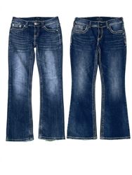 (FV-2921) Silver Jeans Co. WallFlower Jeans bootcu..