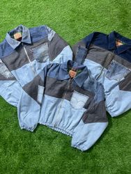 Upcycle Levi's cropped jacket