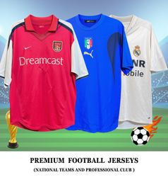 Professional Football Club Jerseys
