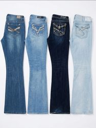 Y2k Denim bootcut jeans (VJ-06)