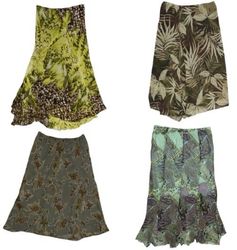 Y2K Forestcore Midi Skirts