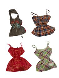 Y2K Retro Boho Cami Tops-ST-199