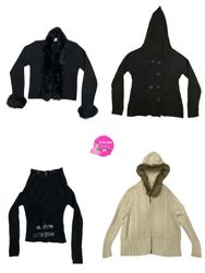 Y2K winter perfect unique knitwear.
