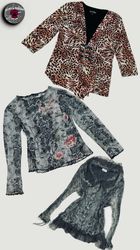 Y2k Animal print tops WR2071