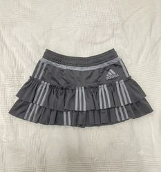 Upcycle Adidas Ruffle Mini Skirt (DV-08)