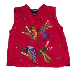 Cardigans with Christmas and Holiday Themed Embroi..