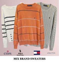 Premium Sweaters including Ralph Lauren and Tommy