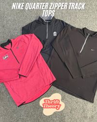 🔴 Nike Quarter Zipper Track Tops - (11/10)