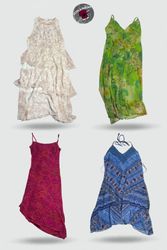 Y2K boho dresses WR-2633