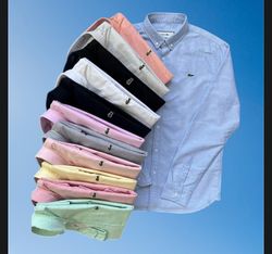 Mix branded polo  button up shirt