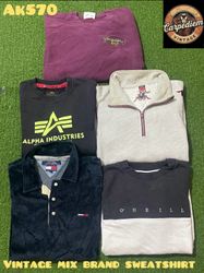 Vintage mix brand sweatshirt ak570