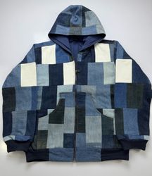 Upcycled Levis Pacthwork Jacket