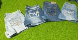 RUE 21 AND OTHER MIX BRANDS MINI SHORTS (C 486)