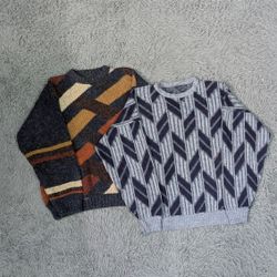 ***Y2K Printed Sweater Bundle – Men’s Mixed Styles