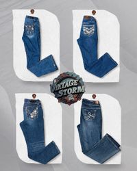 Y2K Embellished Jeans